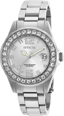Invicta Silver18735 Invicta Women's 21396 Pro Diver Silver-Tone Stainless Steel Watch Watch - For Women