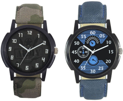 newman AJ NEW Stylish Attractive Army look & Denim look Analog Watch - For Men&Boys Watch - For Boys
newman AJ NEW Stylish Attractive Army look & Denim look Analog Watch - For Men&Boys Watch - For Boys