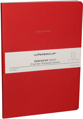 Mypaperclip B5 Notebook(Executive Series, Red)