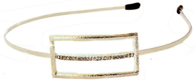 Ayesha Fashion women silver metal Hair Band(Silver)