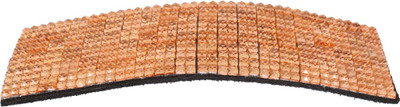 Ayesha Fashion women gold metal Hair Clip(Gold)