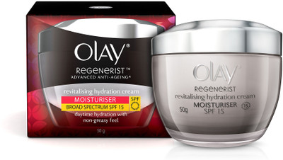 Olay Regenerist Advanced Anti-ageing Revitalising Hydration Cream SPF 15(50 g)
Olay Regenerist Advanced Anti-ageing Revitalising Hydration Cream SPF 15(50 g)