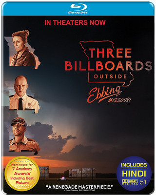 Three Billoards outside Ebbing, Missouri (Steelbook)(Blu-ray English)
