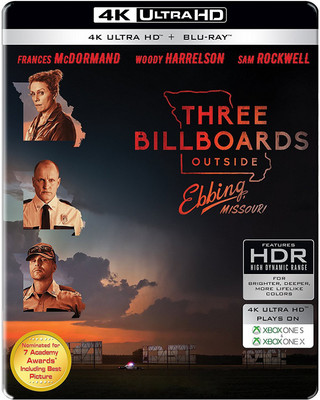Three Billoards outside Ebbingm, Missouri (Steelbook) (4K UHD HD + Blu-ray) (2-Disc Set)(4K(UHD) Blu-ray English)
Three Billoards outside Ebbingm, Missouri (Steelbook) (4K UHD HD + Blu-ray) (2-Disc Set)(4K(UHD) Blu-ray English)