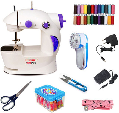 Hemdec 4in1 Portable With Accessories & Lint Remover HMD-CMB08 Electric Sewing Machine( Built-in Stitches 1)
Hemdec 4in1 Portable With Accessories & Lint Remover HMD-CMB08 Electric Sewing Machine( Built-in Stitches 1)