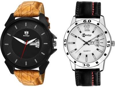 Knotyy KNTYM23-M13 Day and Date Watch - For Men