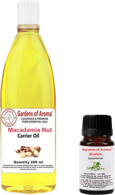 Gardens Of Aroma Brahmi Essential Oil And Macadamia Nut Carrier Oil(210 ml)
Gardens Of Aroma Brahmi Essential Oil And Macadamia Nut Carrier Oil(210 ml)