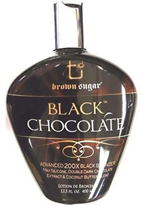 Brown Sugar Lotions Hot New Black Chocolate X Black Bronzer Indoor Tanning Bed Lotion(400 ml)
Brown Sugar Lotions Hot New Black Chocolate X Black Bronzer Indoor Tanning Bed Lotion(400 ml)