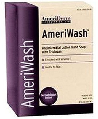 Ameriderm Ameriwash AntiMicrobial Lotion Soap With Triclosan Vitamin E Enriched(800 ml)
Ameriderm Ameriwash AntiMicrobial Lotion Soap With Triclosan Vitamin E Enriched(800 ml)