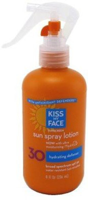 Kiss My Face Sunscreen Sun Spray Lotion(236.59 ml)