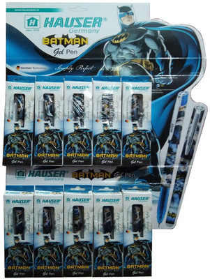 Hauser Batman Gel Gel Pen(Pack of 10)