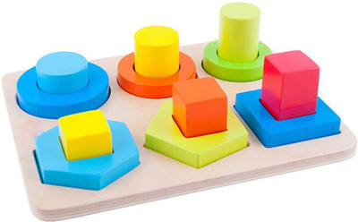 Baybee Wooden Educational Preschool Shape Color Recognition Geometric Sorting Board Blocks Stack and Sort Chunky Puzzle Toys(6 Pieces)
Baybee Wooden Educational Preschool Shape Color Recognition Geometric Sorting Board Blocks Stack and Sort Chunky Puzzle Toys(6 Pieces)