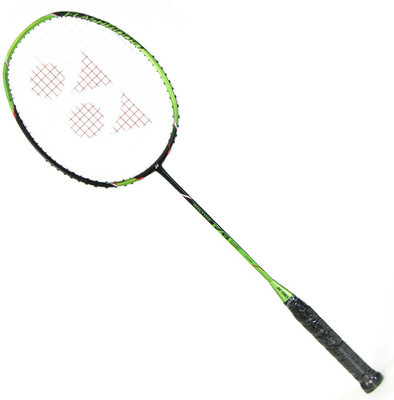 Yonex VOLTRIC FB STRUNG WITH NANOGY 99 Green Strung Badminton Racquet(G5 - 3 Inches, 73 g)