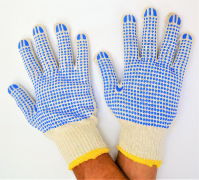 SS & WW White On Blue Double Side knitted Dotted Hand Gloves 60-65 Gram Synthetic Safety Gloves(1)
SS & WW White On Blue Double Side knitted Dotted Hand Gloves 60-65 Gram Synthetic Safety Gloves(1)