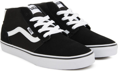 Vans Chapman Mid Mid Sneakers For Men(Black