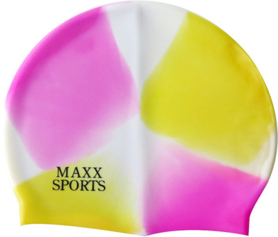 Neska Moda Silicon Anti-Allergic Swimming Cap(Pink, Pack of 1)