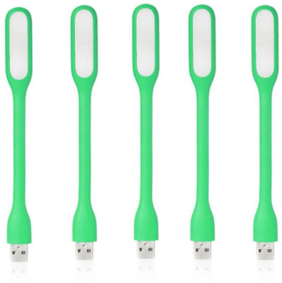 Prro Flexible USB Led Light pack of 5 JHPB ZX-39 Led Light(Green)