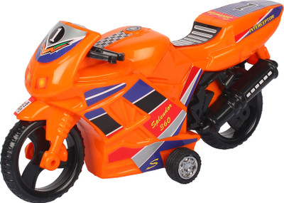 DealBindaas Pull Back Splendor 360 Bike | No Battery No Remote|Miniature Scaled Models- Orange Colour (Orange)(Orange)
DealBindaas Pull Back Splendor 360 Bike | No Battery No Remote|Miniature Scaled Models- Orange Colour (Orange)(Orange)