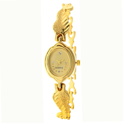 Wanton K-20 Golden Fancy bracelet unique design on strap watch for women Watch - For Girls
Wanton K-20 Golden Fancy bracelet unique design on strap watch for women Watch - For Girls