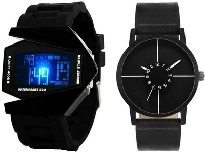 Maxi Retail Combo Of 2 Analog And Digital Led Watch For Mens And Womens-Roc M-201 Watch - For Men & Women
Maxi Retail Combo Of 2 Analog And Digital Led Watch For Mens And Womens-Roc M-201 Watch - For Men & Women