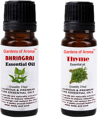 Gardens Of Aroma Bhringraj And Thyme(20 ml)
Gardens Of Aroma Bhringraj And Thyme(20 ml)