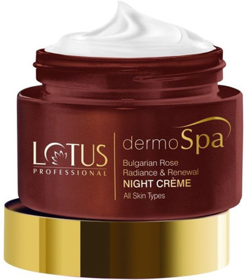 Lotus Professional Dermo Spa Bulgarian Rose Radiance & Renewal Night Cream (50g)(50 g)
Lotus Professional Dermo Spa Bulgarian Rose Radiance & Renewal Night Cream (50g)(50 g)