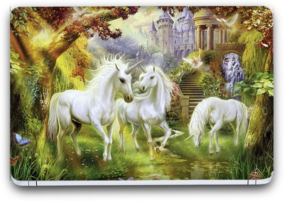 Flipkart SmartBuy Royal Horse Painting 6 Vinyl Laptop Skin (3M/Avery Vinyl, Matte Laminated, 14 x 9 inches) Vinyl Laptop Decal 14.1