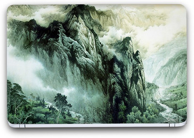 Flipkart SmartBuy Mountains Painting Vinyl Laptop Skin (3M/Avery Vinyl, Matte Laminated, 13 x 8.5 inches) Vinyl Laptop Decal 13.3