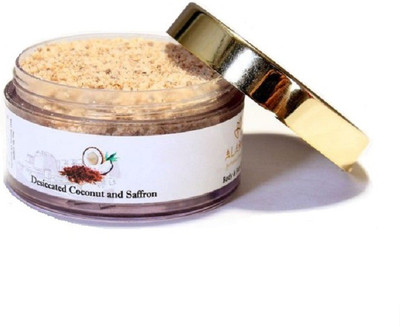 Alanna Naturally Beautiful Desiccated Coconut & Saffron Face & Body Scrub / Scrub For Glowing Skin / For All Skin Types / Scrub For Men & Women / Rejuvenates Skin / Natural Scrub(50 g)
Alanna Naturally Beautiful Desiccated Coconut & Saffron Face & Body Scrub / Scrub For Glowing Skin / For All Skin Types / Scrub For Men & Women / Rejuvenates Skin / Natural Scrub(50 g)