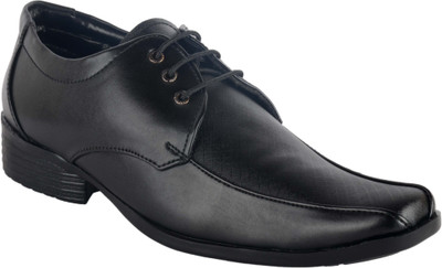 Zeniver B-1104_2 Lace Up For Men(Black