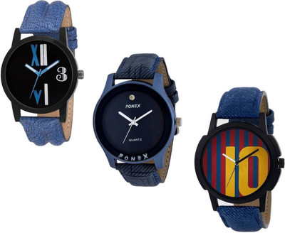 Fonex New Stylish Printed Dial Leather Belt combo Of 3 For Men , Boys , Girls , Women Watch - For Boys & Girls
Fonex New Stylish Printed Dial Leather Belt combo Of 3 For Men , Boys , Girls , Women Watch - For Boys & Girls