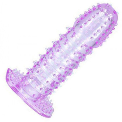 FStyler Extra Dotted Crystal Condom for Long Time Fun and Extra Pleasure Condom(1S)