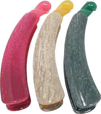 Evolution Small Banana Clips Lining Super Shiny Fall Shades Pack of 3 Banana Clip(Multicolor)
Evolution Small Banana Clips Lining Super Shiny Fall Shades Pack of 3 Banana Clip(Multicolor)