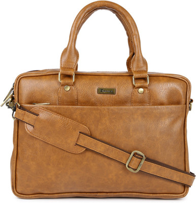 Impulse 15 inch Laptop Messenger Bag(Tan)