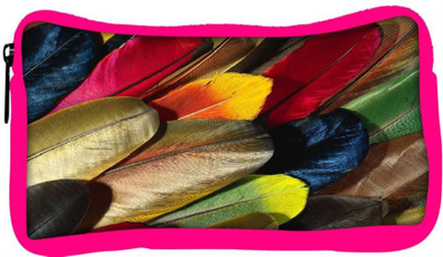 Snoogg Eco Friendly Canvas Plumas De Colores Designer Student Pen Pencil Case Coin Purse Pouch Cosmetic Makeup Bag (PINK) Pouch(Multicolor) 
Snoogg Eco Friendly Canvas Plumas De Colores Designer Student Pen Pencil Case Coin Purse Pouch Cosmetic Makeup Bag (PINK) Pouch(Multicolor)