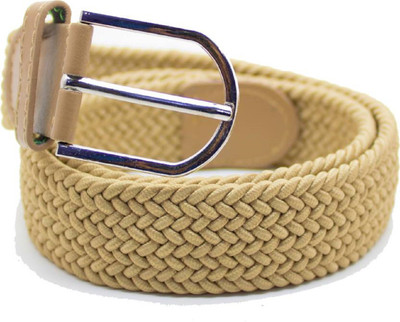 Elegant Men & Women Casual, Party Khaki Canvas Belt