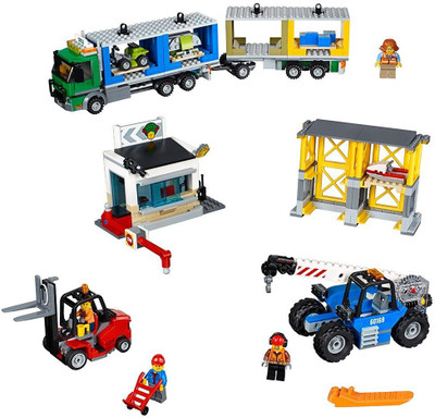 Lego Cargo Terminal(Multicolor)
