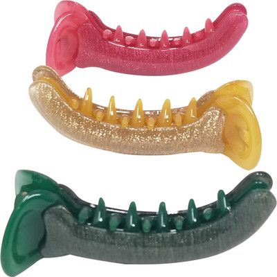 Evolution Medium Dolphin Clips Lining Shiny Fall Shades Pack of 3 Banana Clip(Multicolor)
Evolution Medium Dolphin Clips Lining Shiny Fall Shades Pack of 3 Banana Clip(Multicolor)