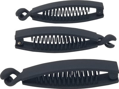 Evolution Medium Banana Clips Big Comfot Grip 4 inch Matte Black Pack of 3 Banana Clip(Black)
Evolution Medium Banana Clips Big Comfot Grip 4 inch Matte Black Pack of 3 Banana Clip(Black)