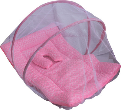 Sunshine Creations Nylon Infants MBed Mosquito Net(Pink)