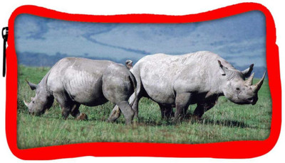 Snoogg Eco Friendly Canvas Pair Of Rhino Designer Student Pen Pencil Case Coin Purse Pouch Cosmetic Makeup Bag (RED) Pouch(Multicolor)
Snoogg Eco Friendly Canvas Pair Of Rhino Designer Student Pen Pencil Case Coin Purse Pouch Cosmetic Makeup Bag (RED) Pouch(Multicolor)