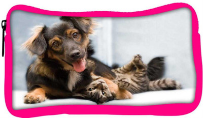 Snoogg Eco Friendly Canvas Dog Playing With Cat Designer Student Pen Pencil Case Coin Purse Pouch Cosmetic Makeup Bag (PINK) Pouch(Multicolor)
Snoogg Eco Friendly Canvas Dog Playing With Cat Designer Student Pen Pencil Case Coin Purse Pouch Cosmetic Makeup Bag (PINK) Pouch(Multicolor)