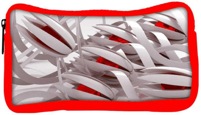 Snoogg Eco Friendly Canvas Abstract White Flower Designer Student Pen Pencil Case Coin Purse Pouch Cosmetic Makeup Bag (RED) Pouch(Multicolor)
Snoogg Eco Friendly Canvas Abstract White Flower Designer Student Pen Pencil Case Coin Purse Pouch Cosmetic Makeup Bag (RED) Pouch(Multicolor)