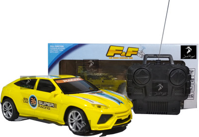 Jack Royal 1:20 Radio F&F Control Remote Car Yellow Hatch.(Yellow)