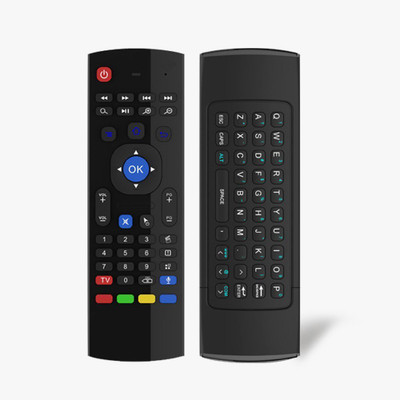 TOBO 2.4GHz Air Fly Mouse IR Study 6-Axis Keyboard Controller with Voice Remote Remote Controller(Black)
TOBO 2.4GHz Air Fly Mouse IR Study 6-Axis Keyboard Controller with Voice Remote Remote Controller(Black)