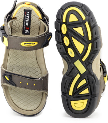 Striker Men Olive Sports Sandals