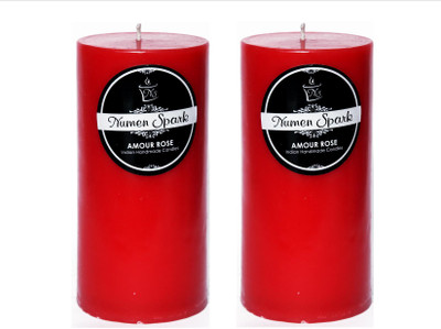 Numen Spark Set Of 2 Amour Rose Solid Pillar Candle (3X6 Inches) | Candles for Decoration | Candles for Bedroom(1200 g)
Numen Spark Set Of 2 Amour Rose Solid Pillar Candle (3X6 Inches) | Candles for Decoration | Candles for Bedroom(1200 g)