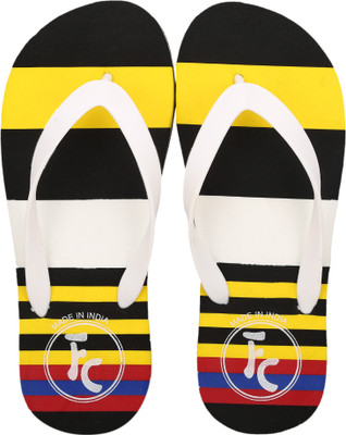 Foot Colours Slippers, Yellow