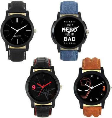Rage Enterprise New Designer Dial Multi Color Leather Belt RE-1455 Set Of 4 Men Watch - For Boys
Rage Enterprise New Designer Dial Multi Color Leather Belt RE-1455 Set Of 4 Men Watch - For Boys