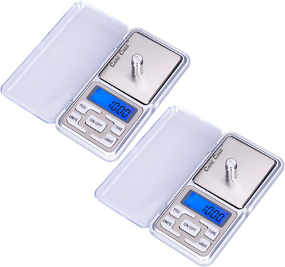 CASON PACK OF 2-Portable Mini 0.01 g (10 mg) To 200 Grams Pocket Scale Digital Electronic For Measuring Jewellery,kitchen Weighing Scale(Silver)
CASON PACK OF 2-Portable Mini 0.01 g (10 mg) To 200 Grams Pocket Scale Digital Electronic For Measuring Jewellery,kitchen Weighing Scale(Silver)